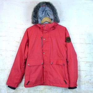 Bonfire Snowboard Jacket Womens M Tango Pink Safari Insulated Hooded Winter Ski